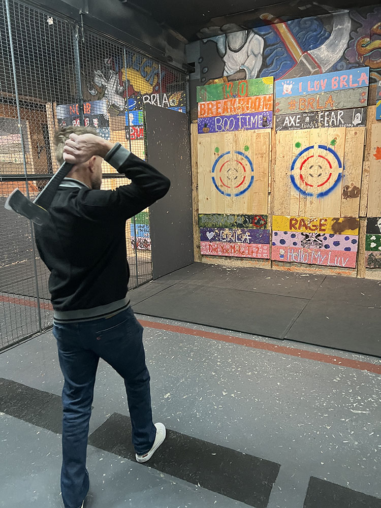 Fun Activities for Adults - Axe Throwing