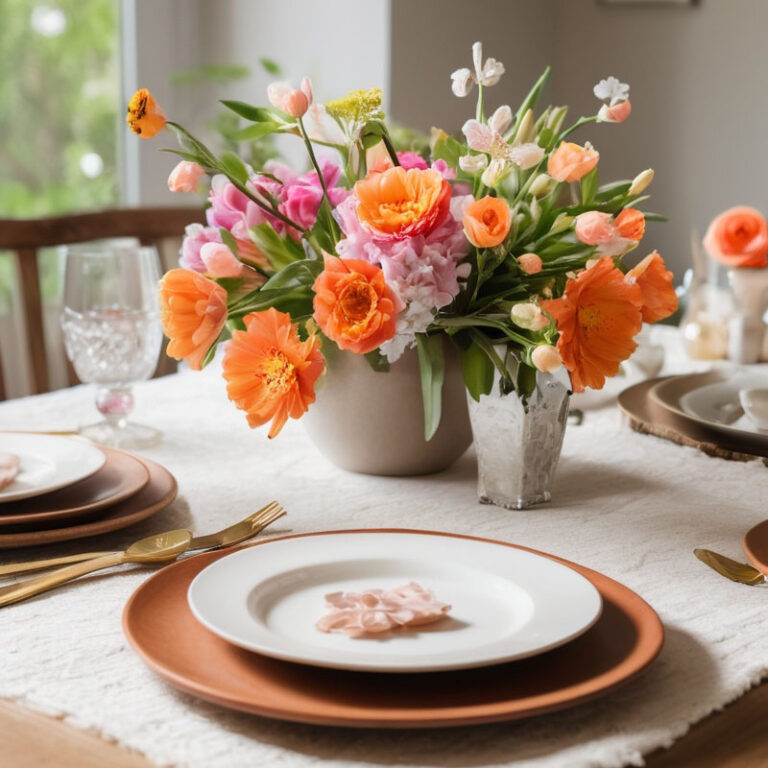 Spring Table Setting